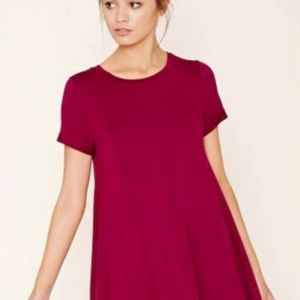 BOGO 1\2 OFF|Forever 21 French Terry Tshirt Dress